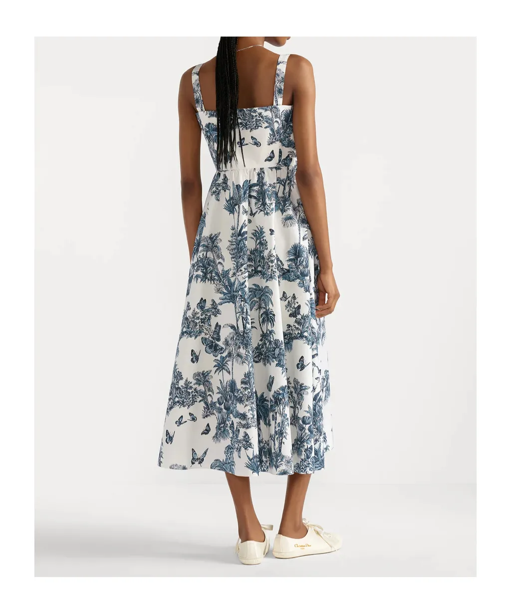 Mid-Length Flared Dress