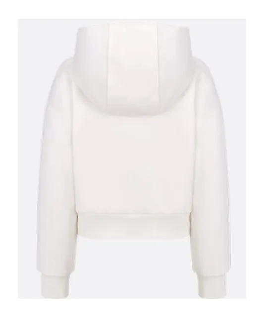 Zipped Hooded Sweatshirt