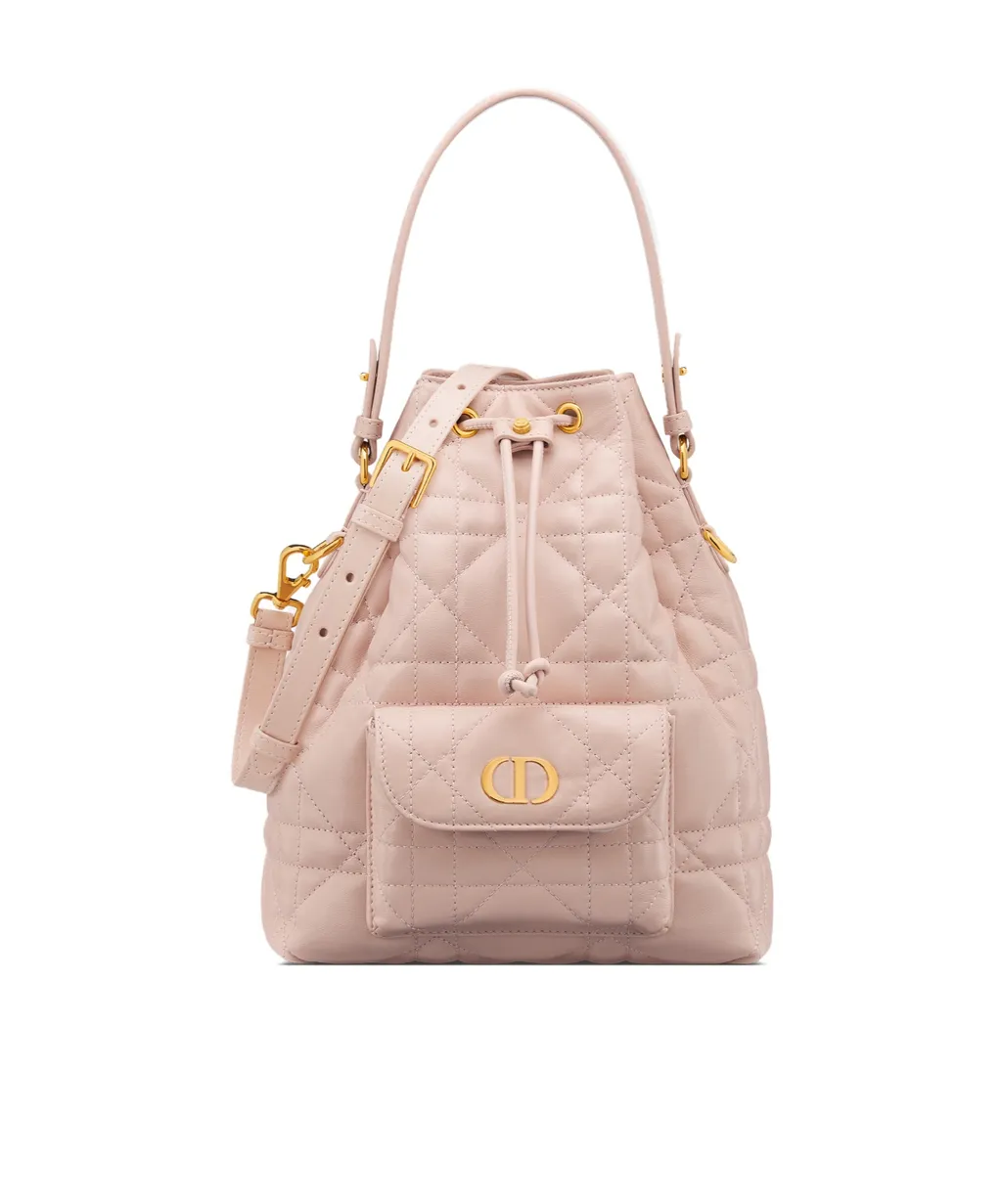 Small Dior Caro Bucket Bag