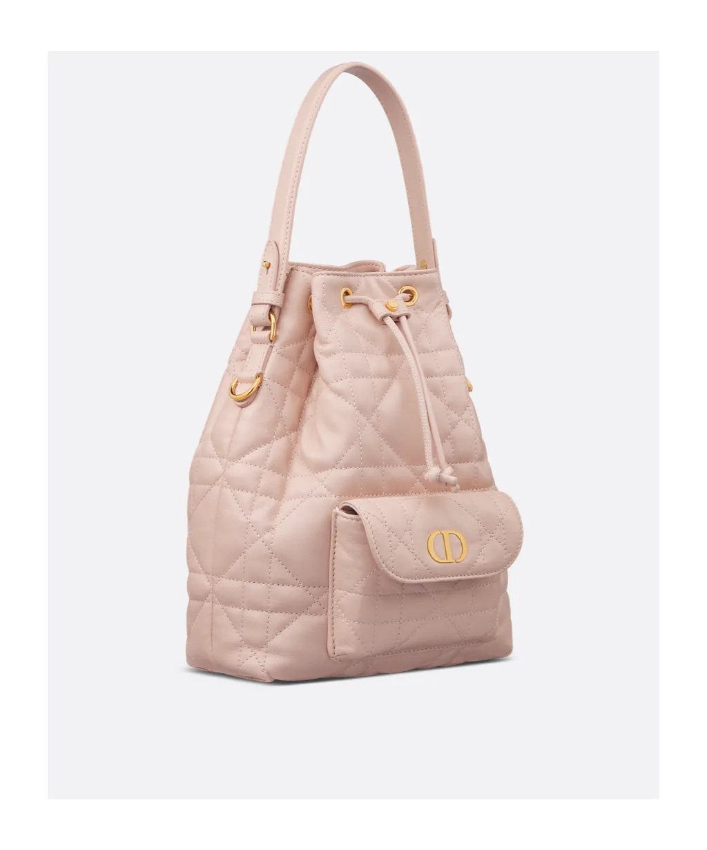 Small Dior Caro Bucket Bag