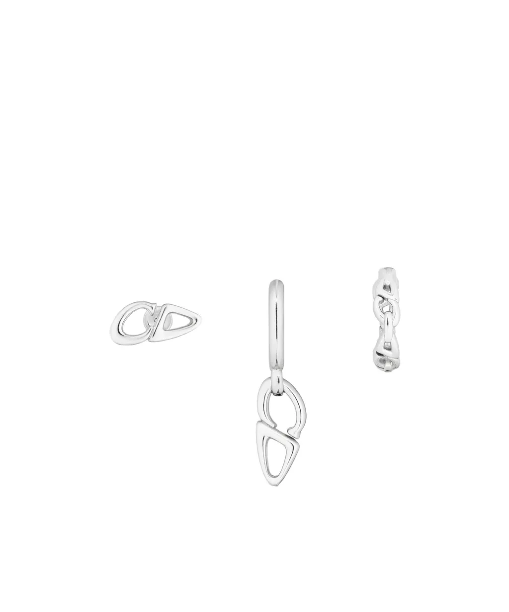 Logo Earrings Set