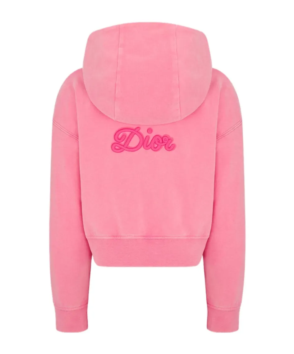 Zipped Hooded Sweatshirt