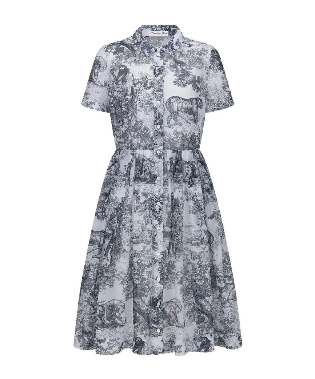 Mid-Length Shirt Dress