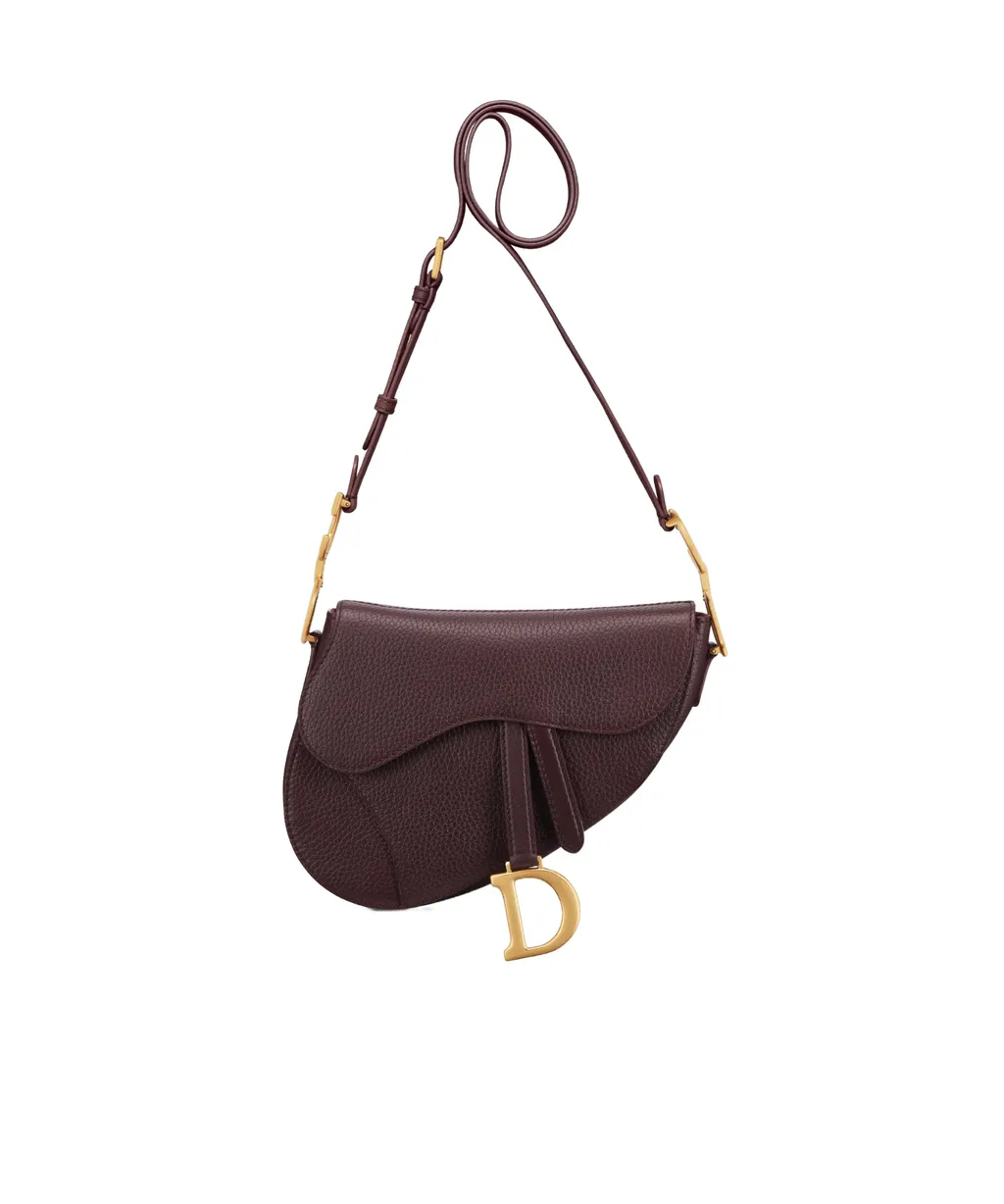 Medium Soft Saddle Bag With Strap
