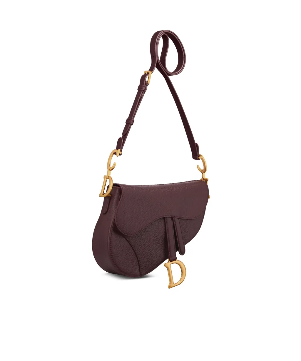 Medium Soft Saddle Bag With Strap