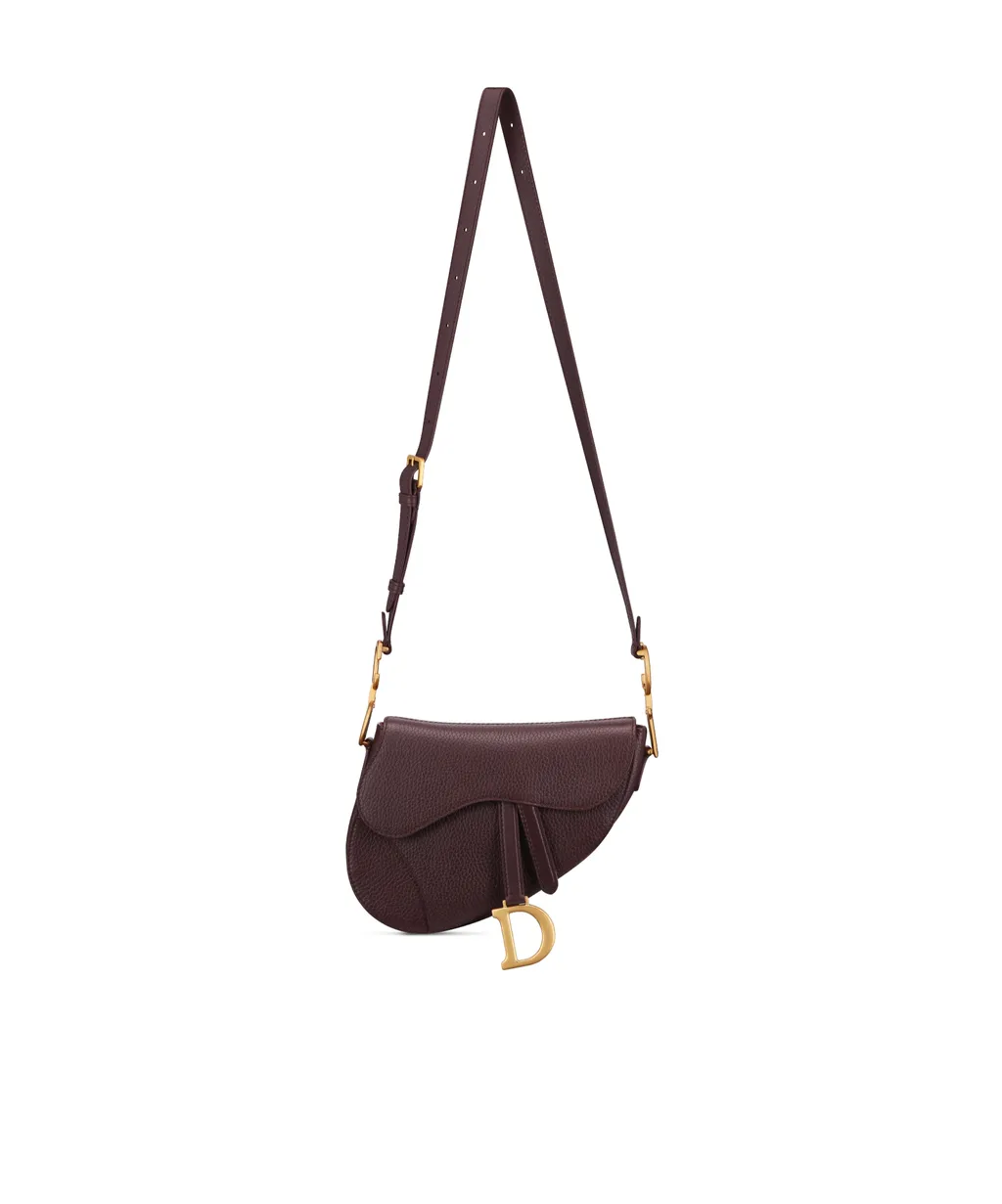 Medium Soft Saddle Bag With Strap