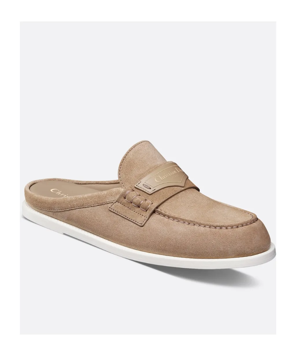 Boy Logo Debossed Slip-On Sandals