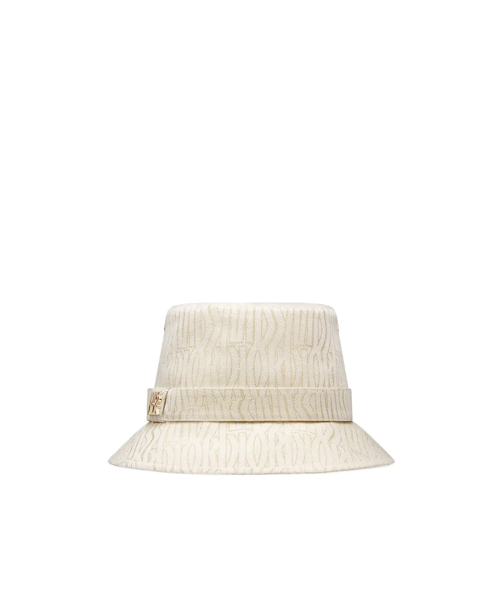 Teddy-D Miss Dior Allover Small-Brim Bucket Hat