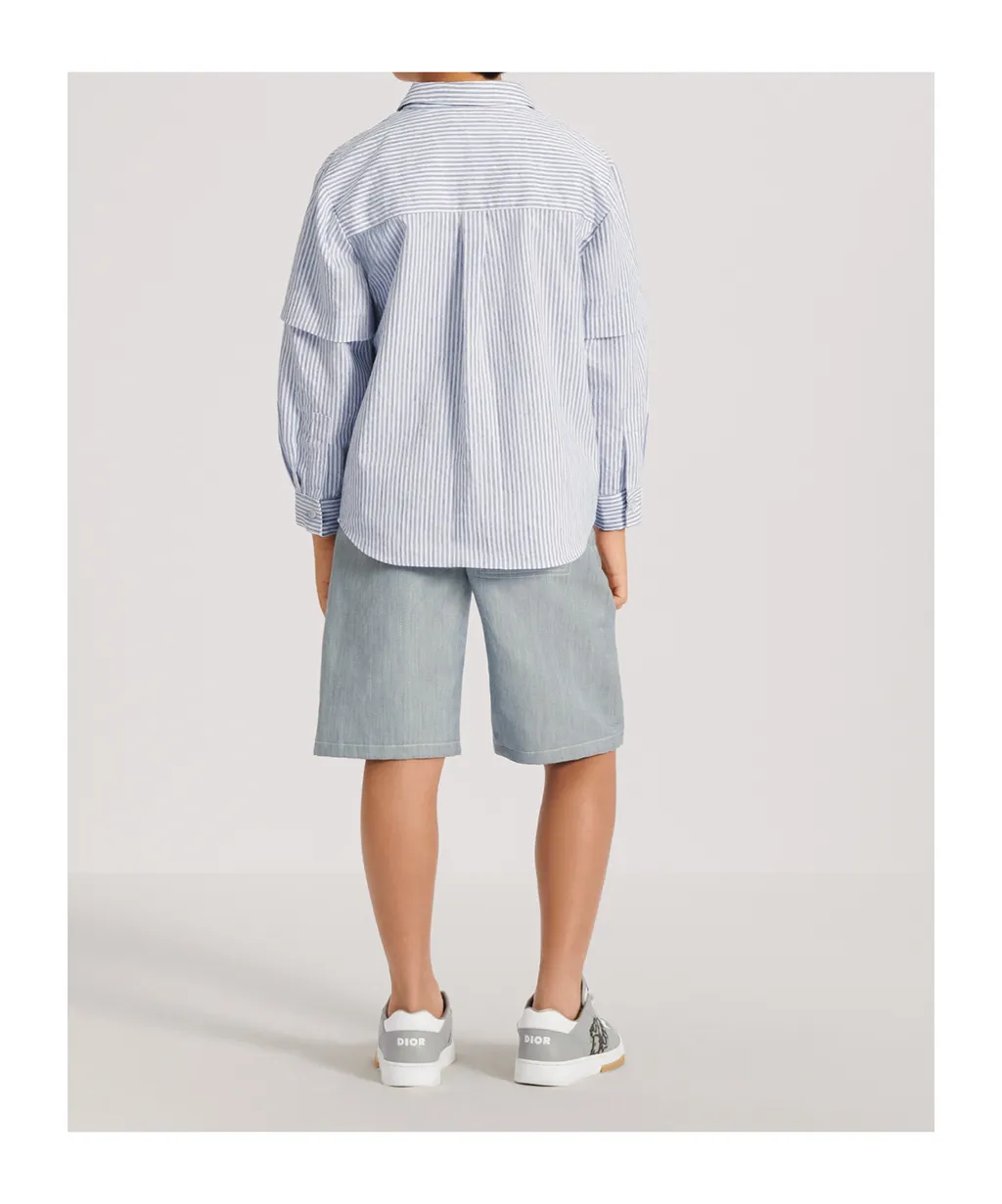 Shirt With Removable Sleeves