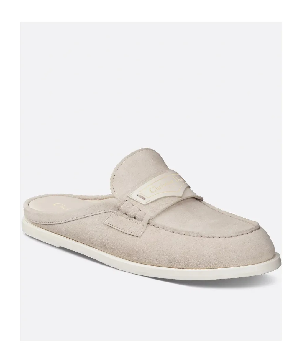 Boy Logo Debossed Slip-On Sandals