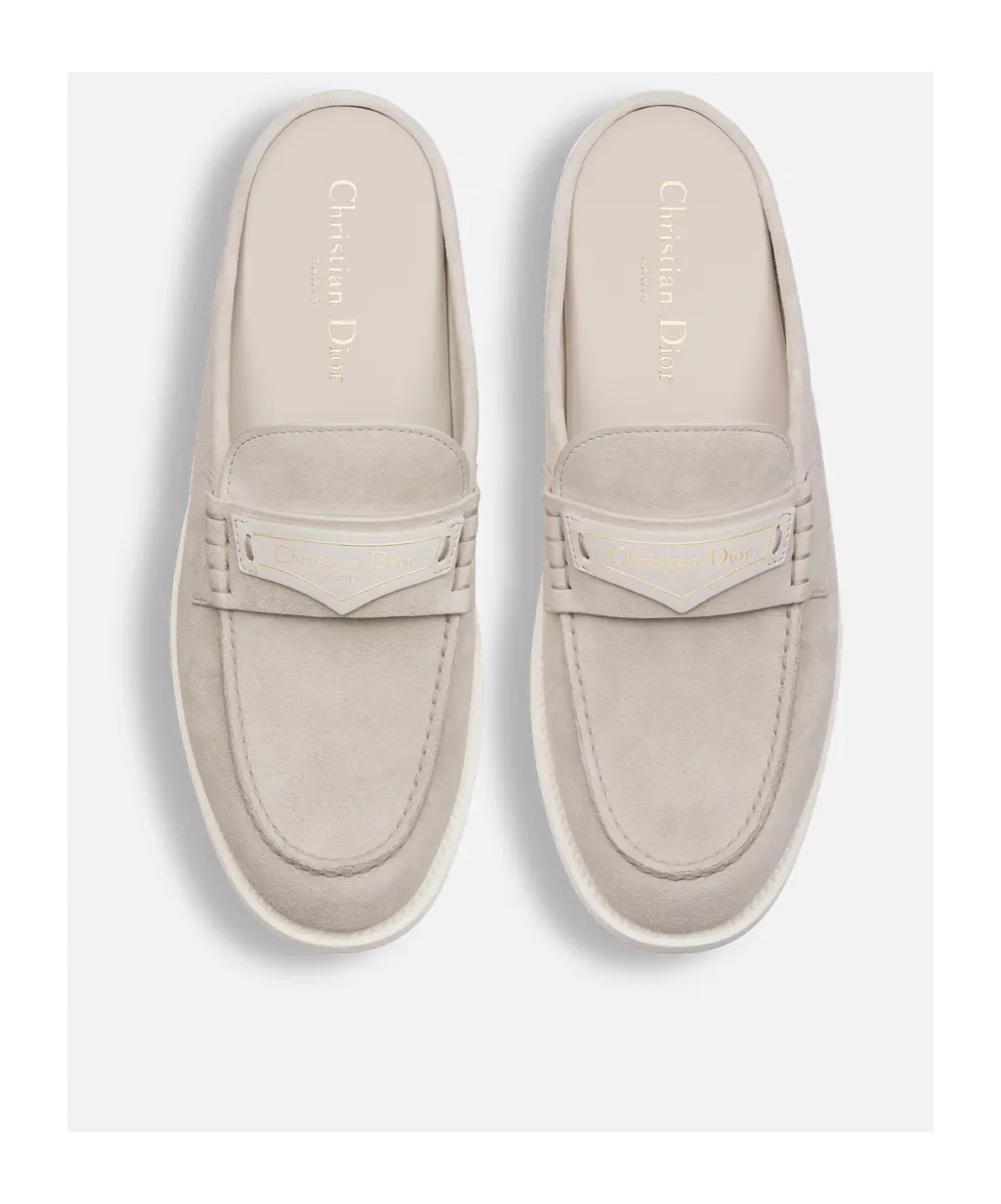 Boy Logo Debossed Slip-On Sandals