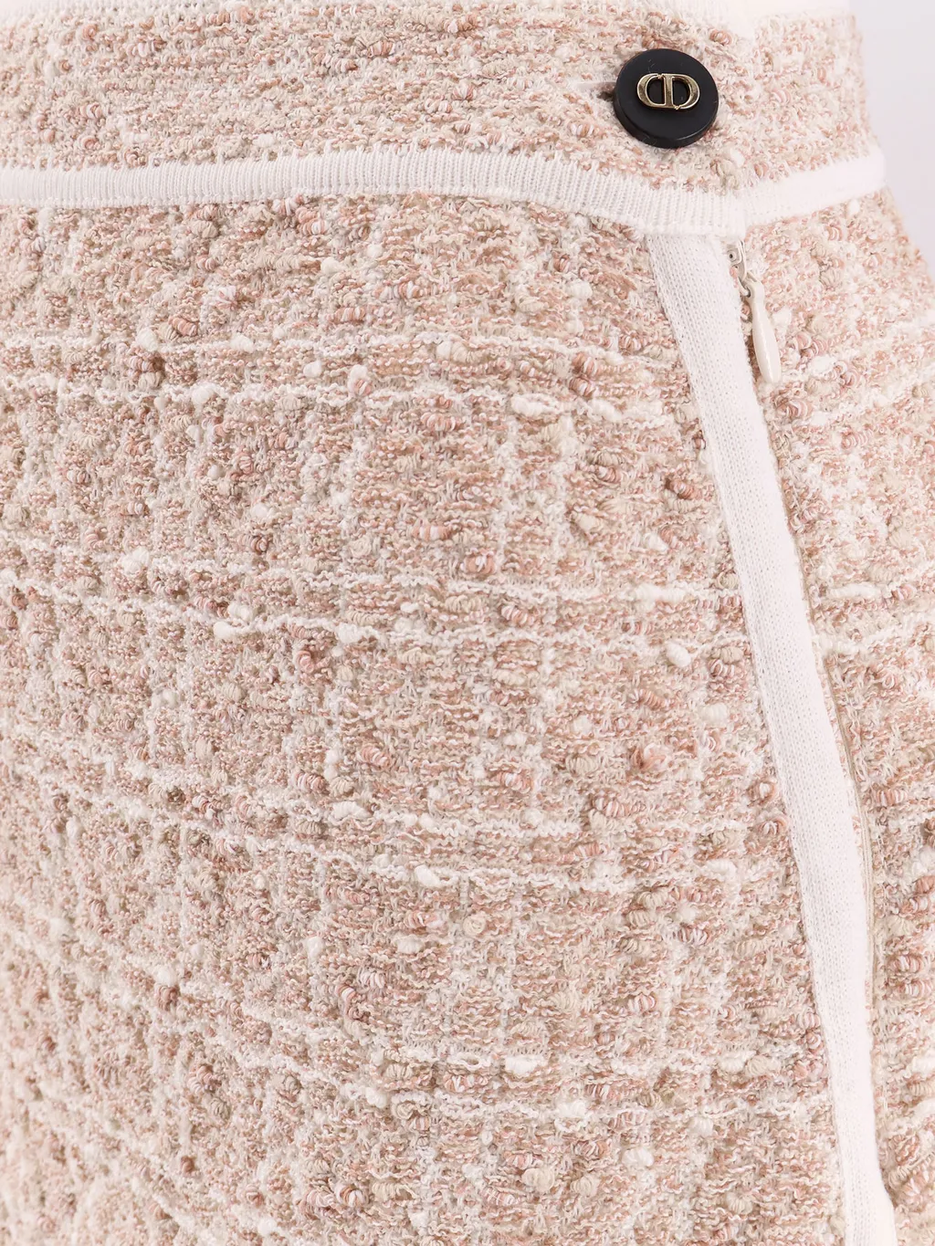 Macrocannage Miniskirt