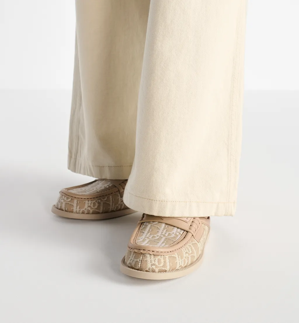 Logo Jacquard Slip-On Sandals