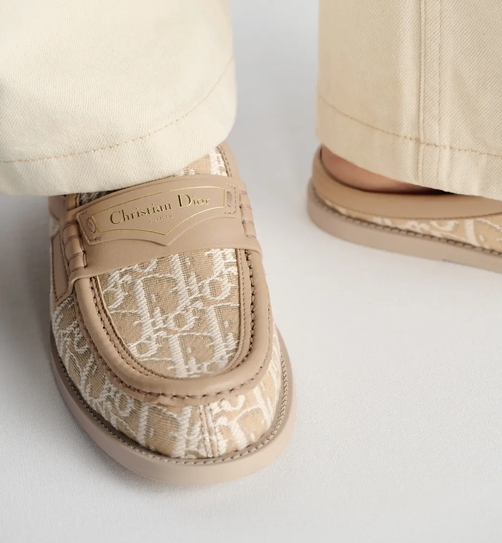 Logo Jacquard Slip-On Sandals