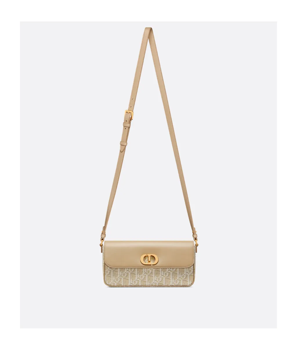 30 Montaigne Avenue East-West Double Strap Mini Chain Bag