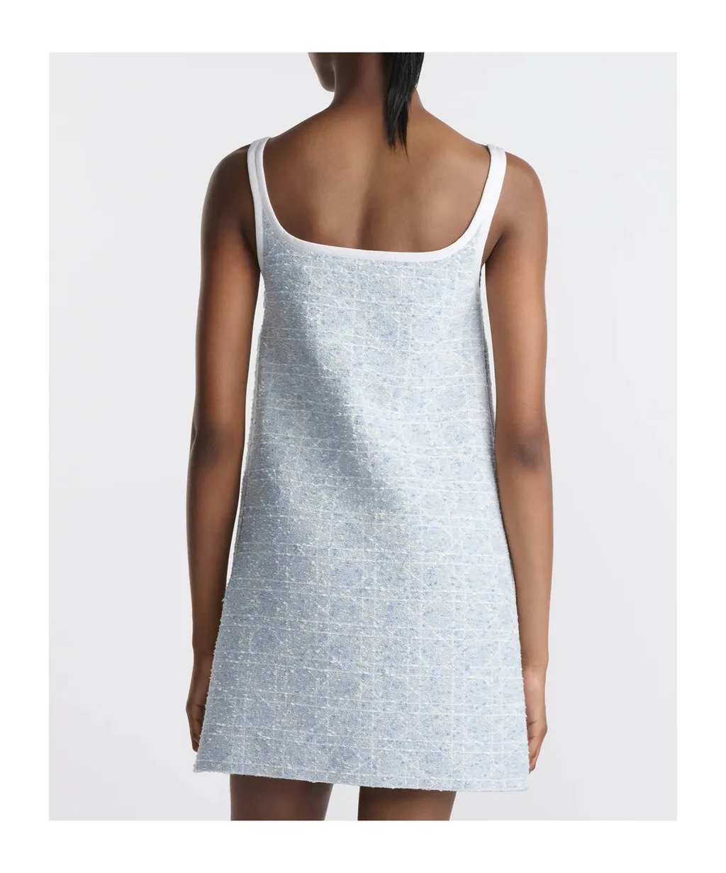 Short Flared Cannage Dress