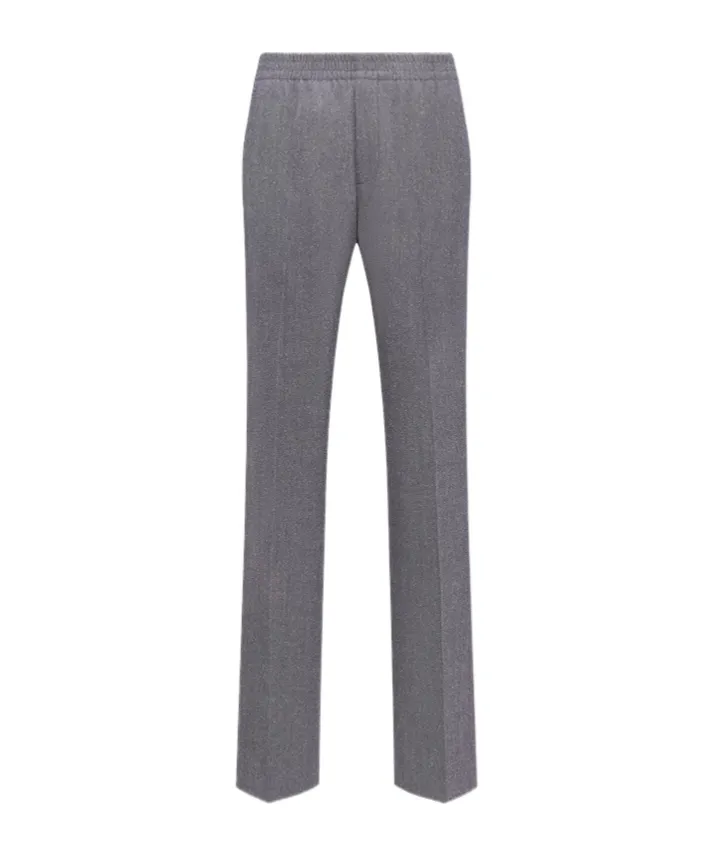Tailored Logo Patch Elasticated-Waist Track Pants