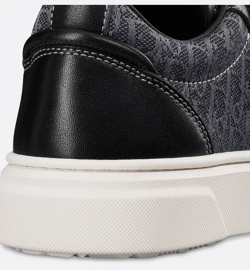 Baby Dior Logo Printed Double-Strap Sneakers