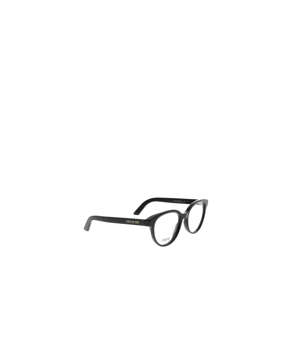 Diormidnight Round Frame Glasses