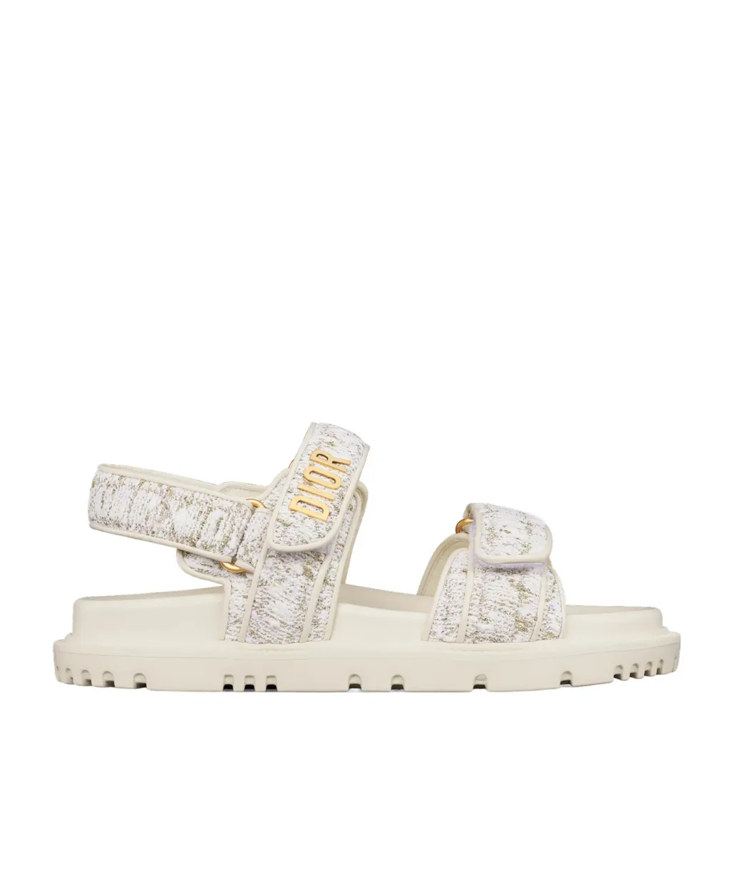 Open-Toed Flat Sandals