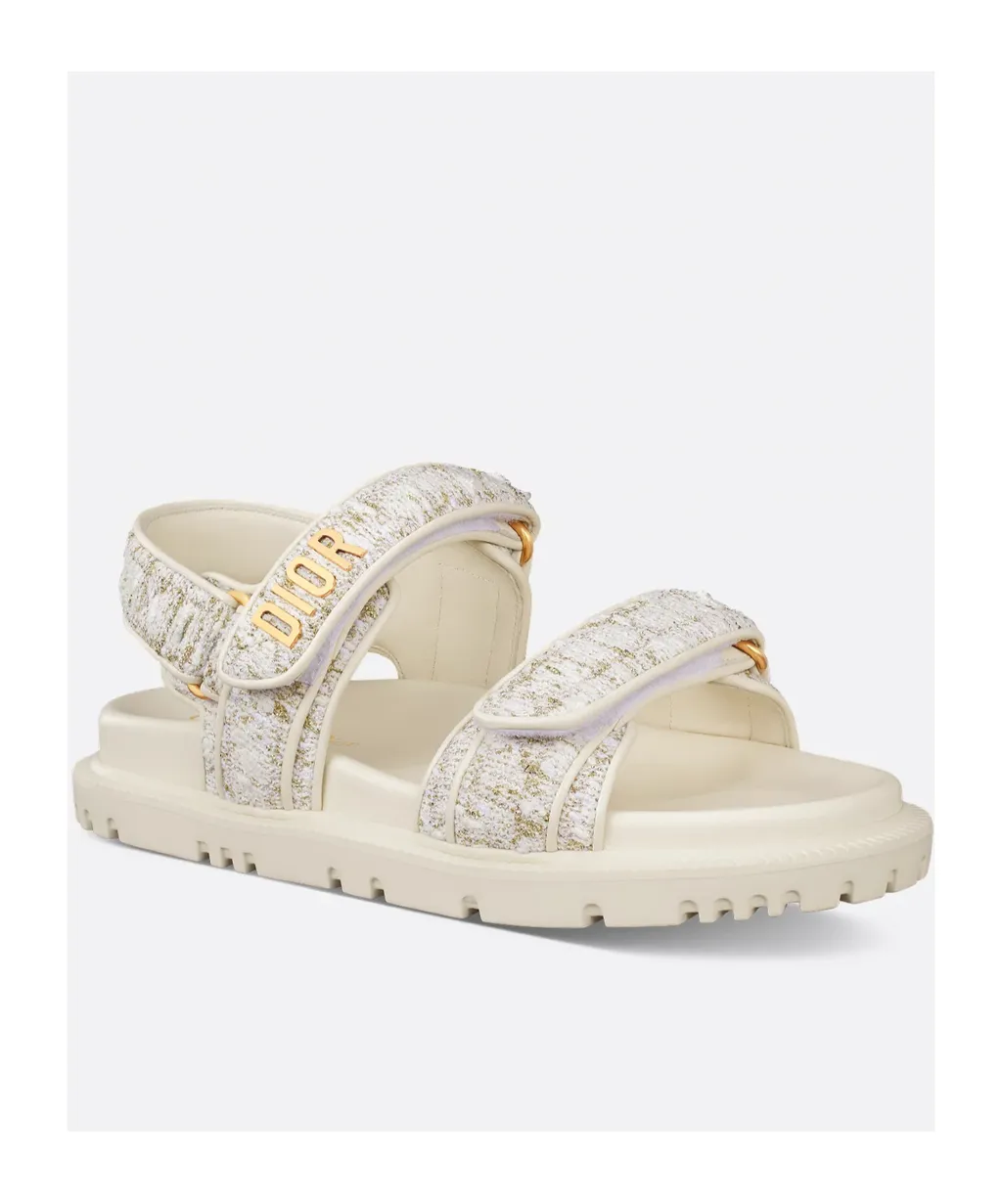 Open-Toed Flat Sandals