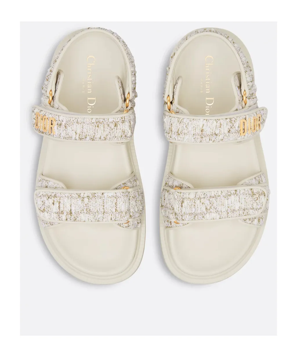 Open-Toed Flat Sandals