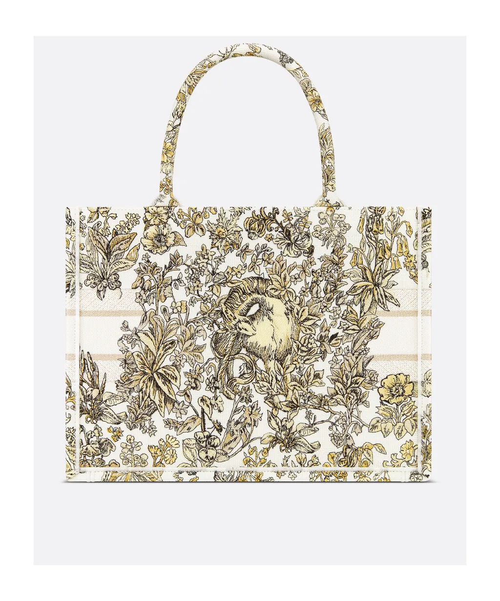 Medium Book Tote Handbag