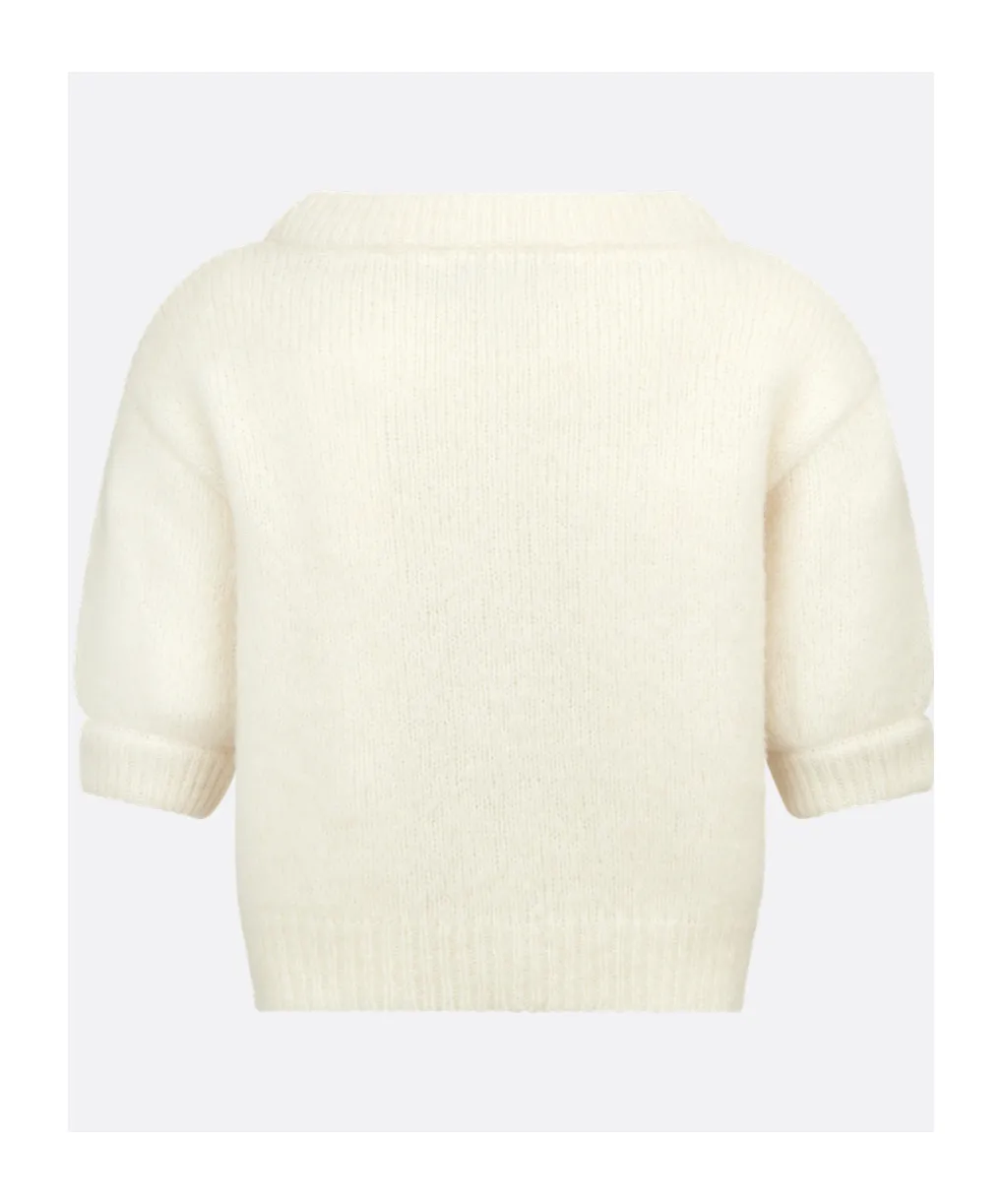 Short-Sleeved Sweater
