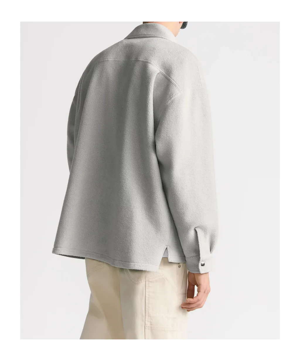 Couture Collared Zip-Up Jacket