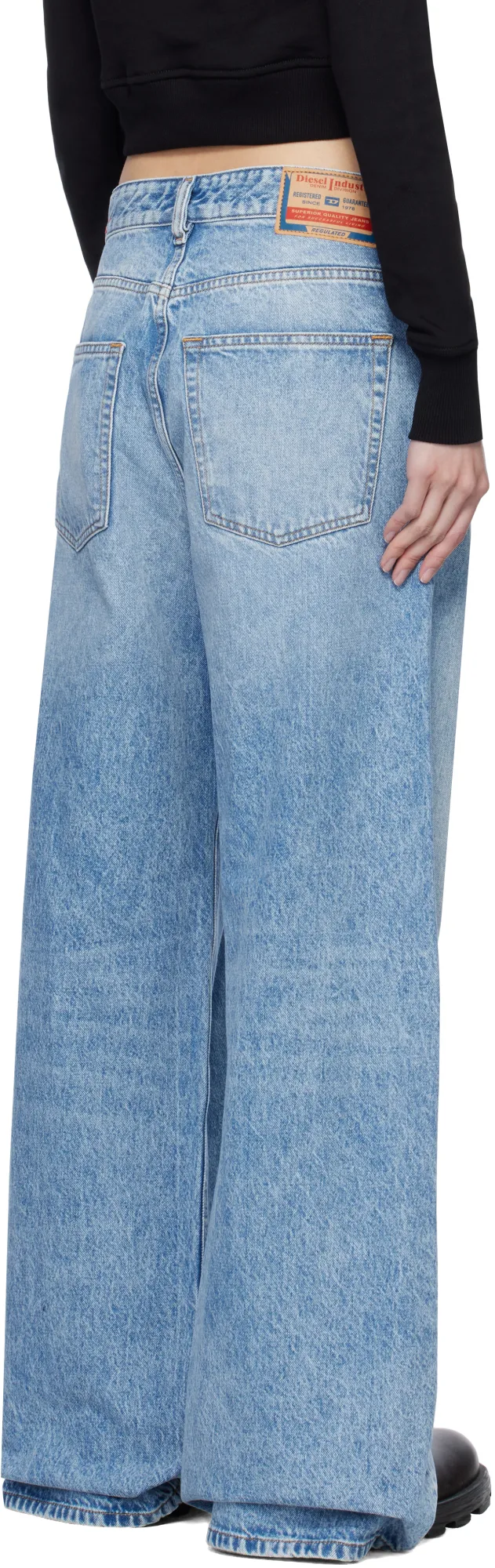 1996 D-Sire Wide-Leg Jeans