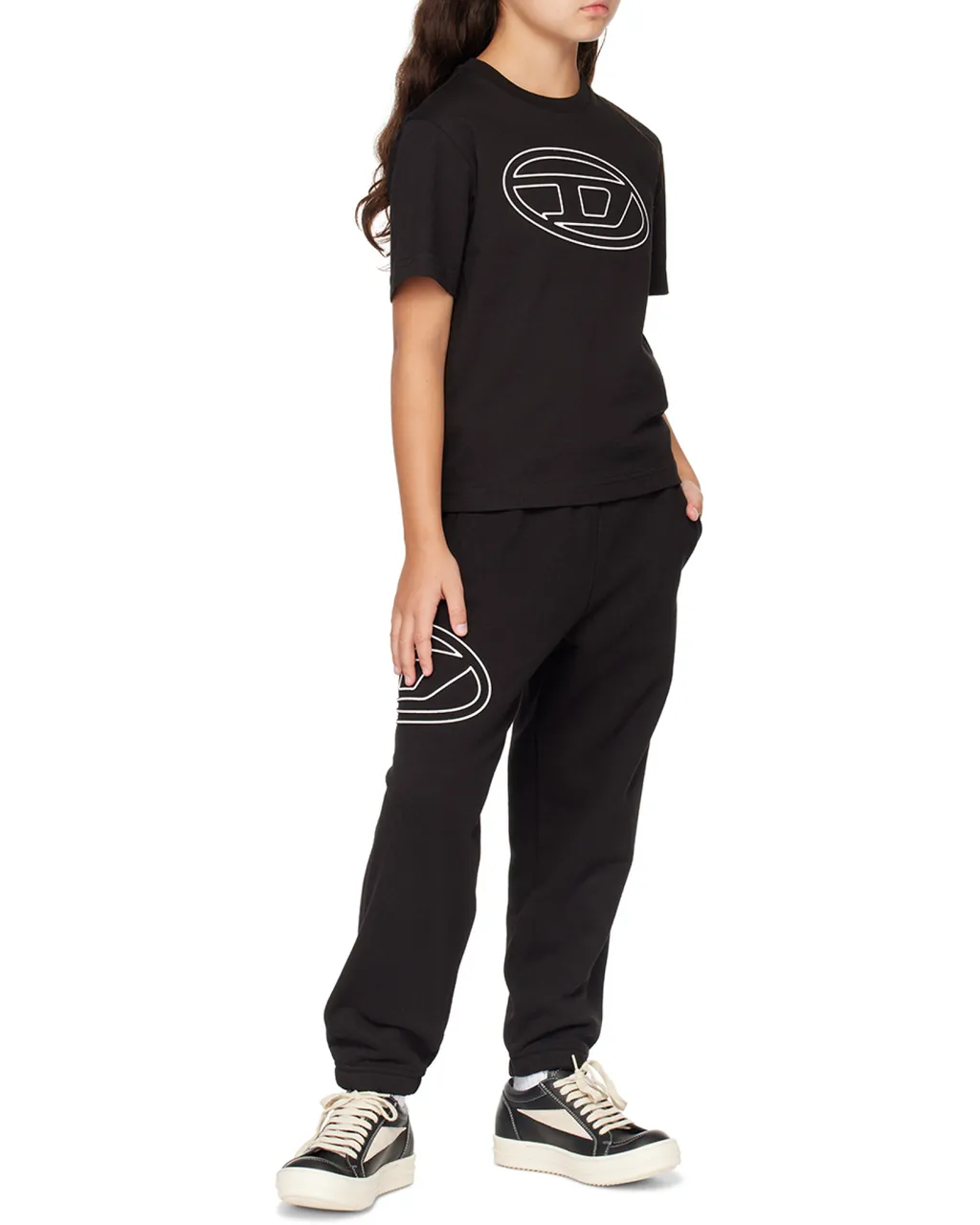 Pmarkibigoval Logo Printed Drawstring Track Trousers