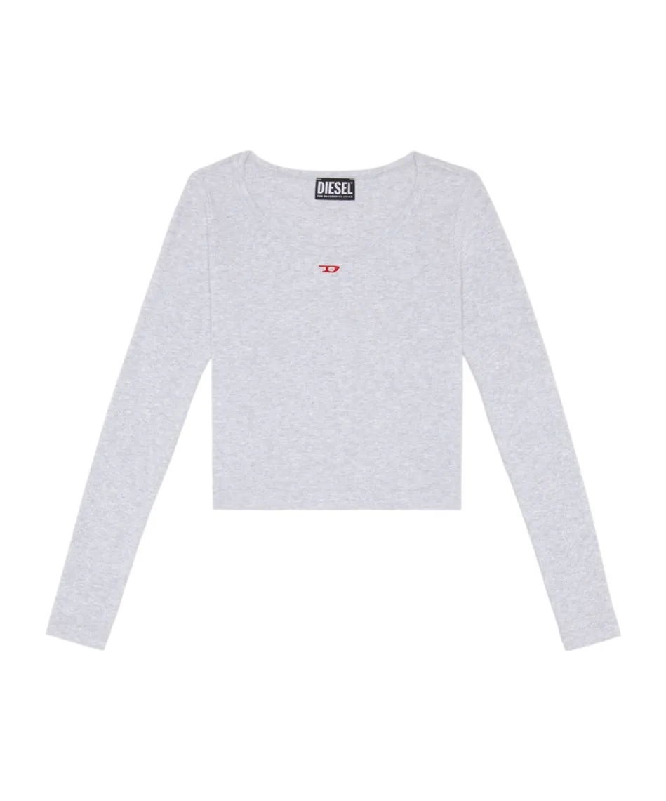 Logo-Embroidered Scoop-Neck T-Shirt