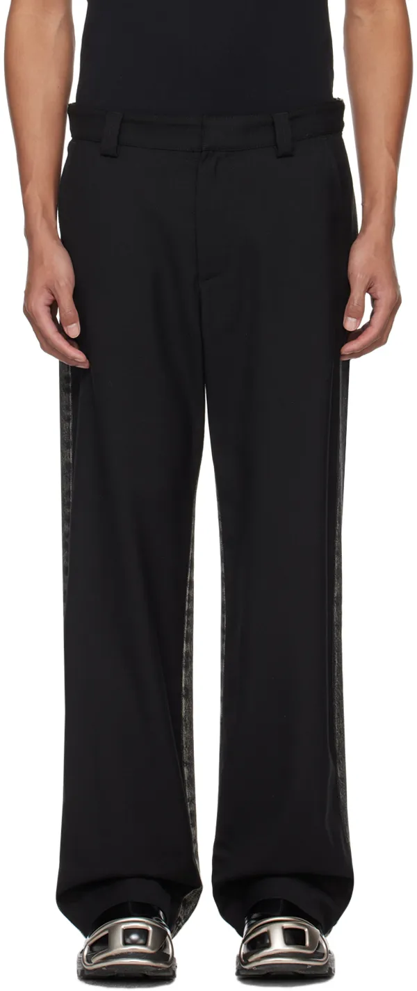 P-Wire Panelled Trousers