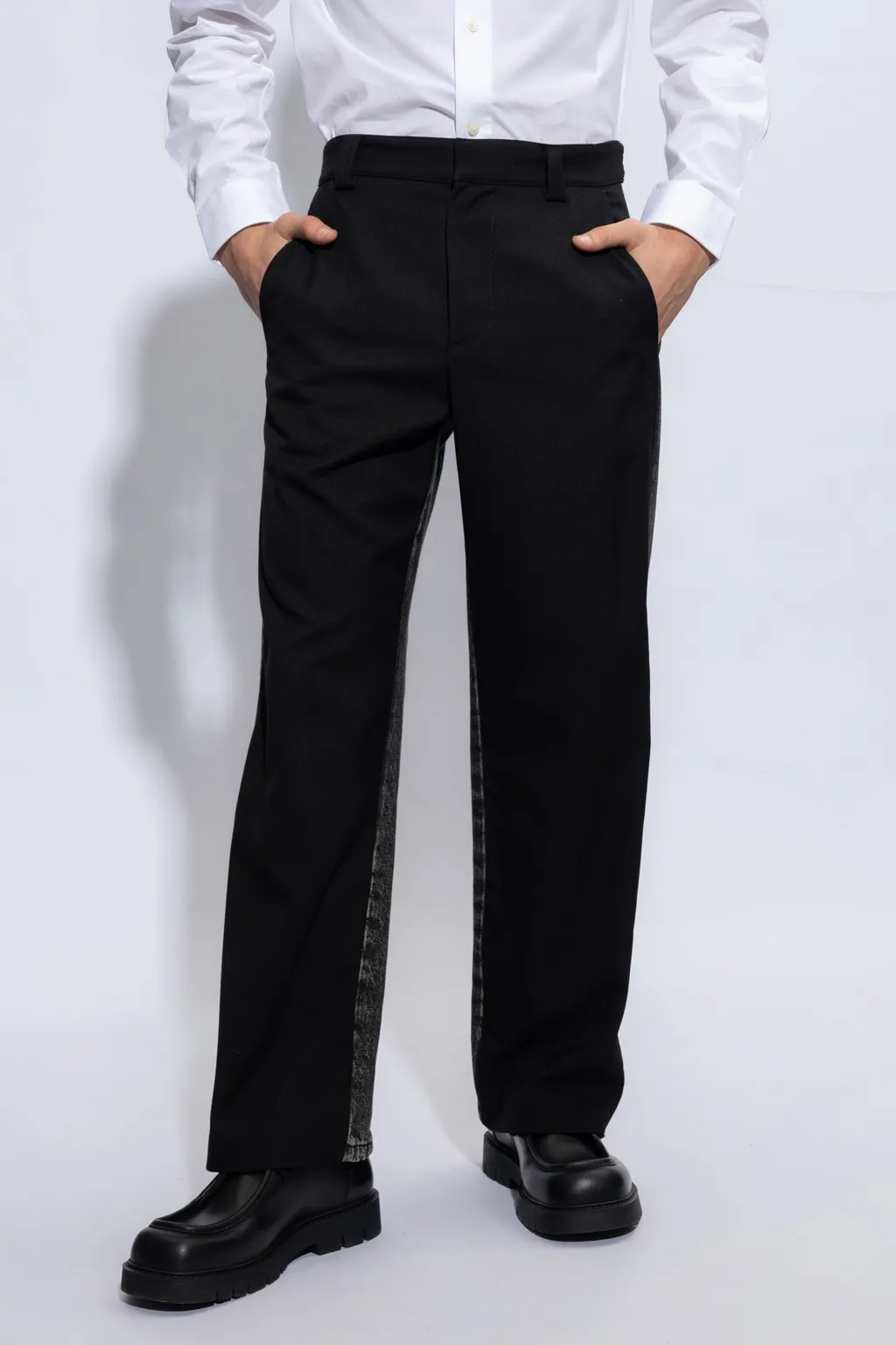 P-Wire Panelled Trousers