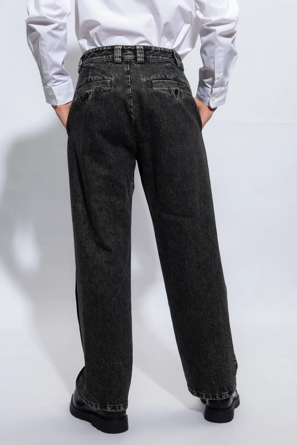 P-Wire Panelled Trousers