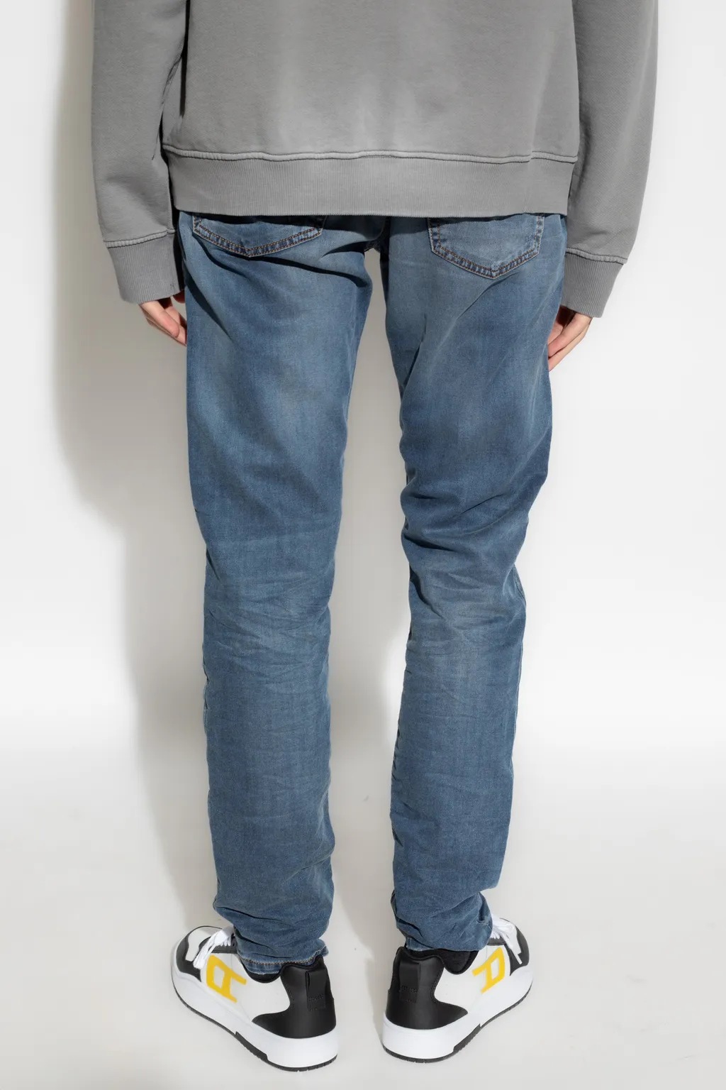 Krooley-E-Ne Low-Rise Tapered Jeans