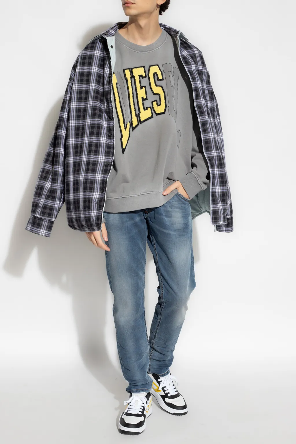 Krooley-E-Ne Low-Rise Tapered Jeans