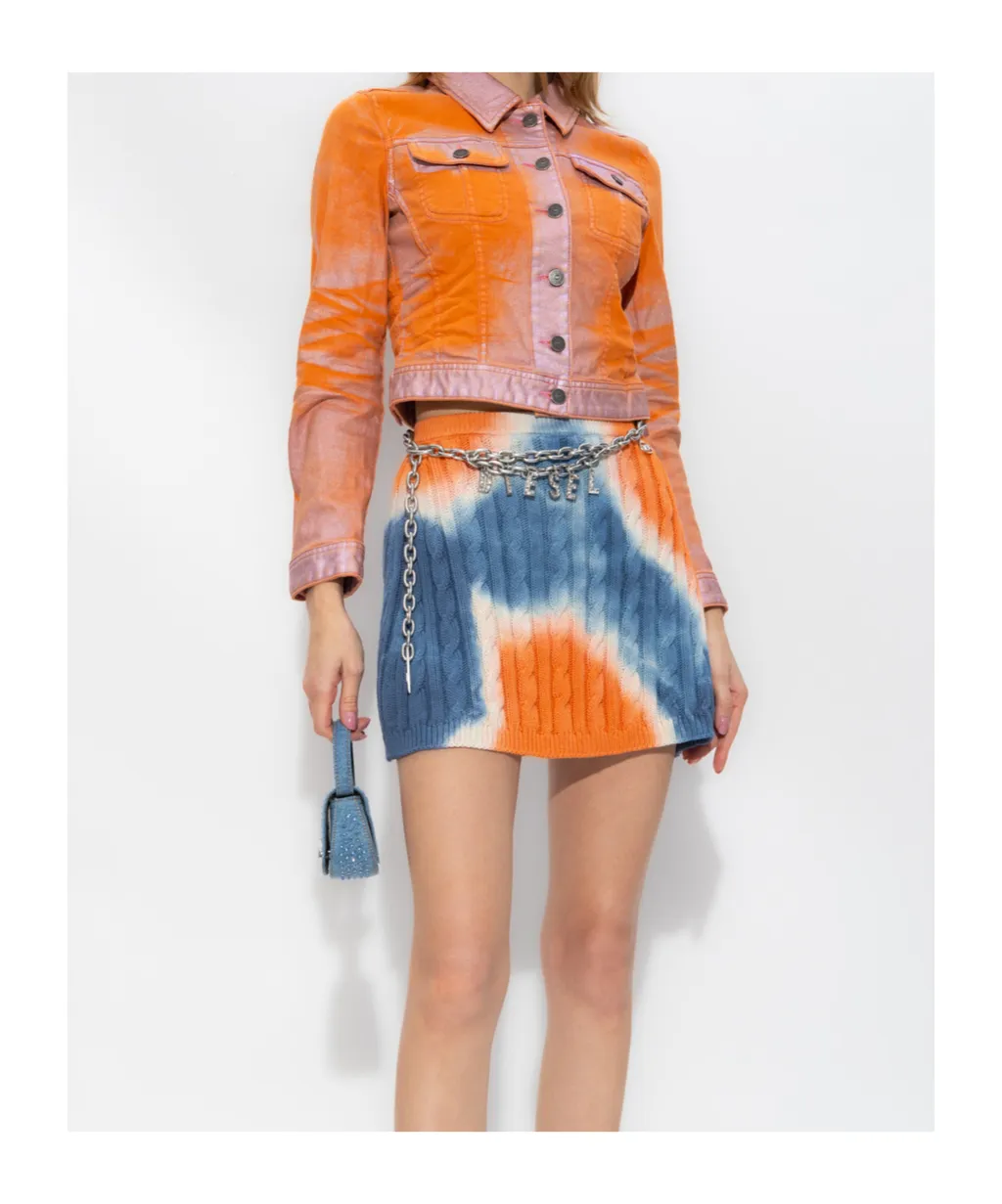 De-Slimmy-S Cropped Denim Jacket