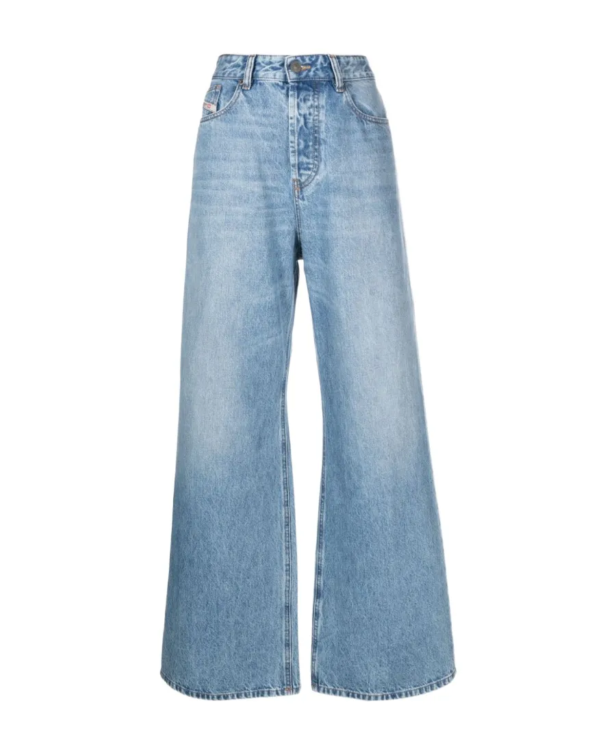 1996 D-Sire Low-Rise Wide-Leg Jeans