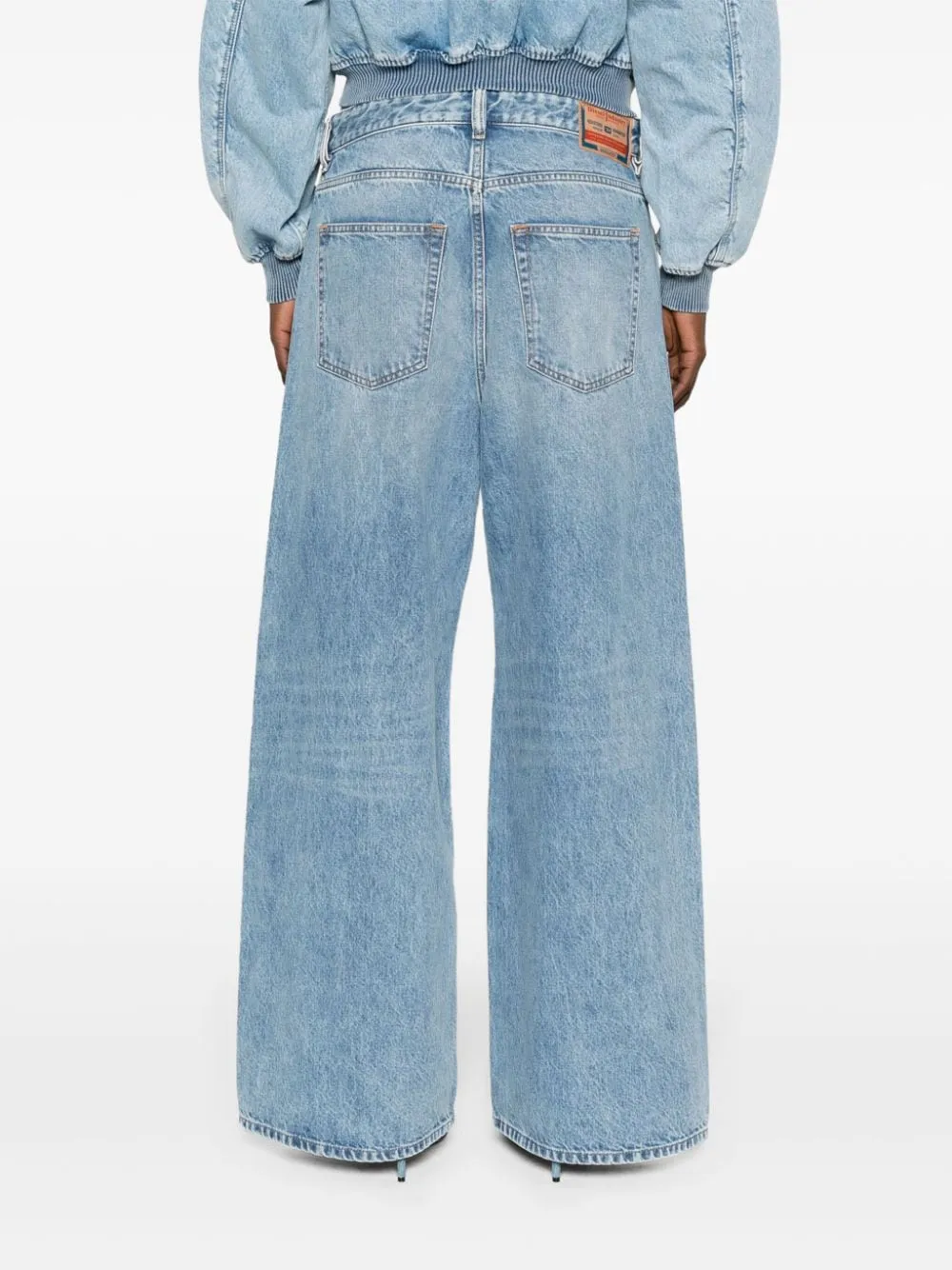 1996 D-Sire Low-Rise Wide-Leg Jeans