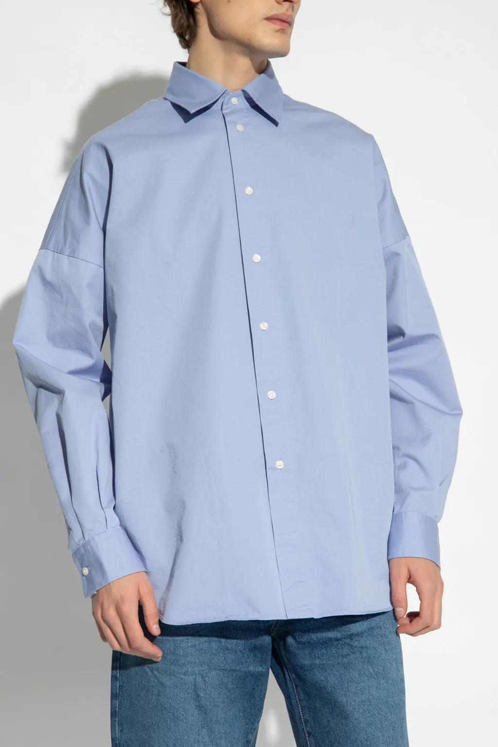 S-Limo-Logo Cotton Shirt