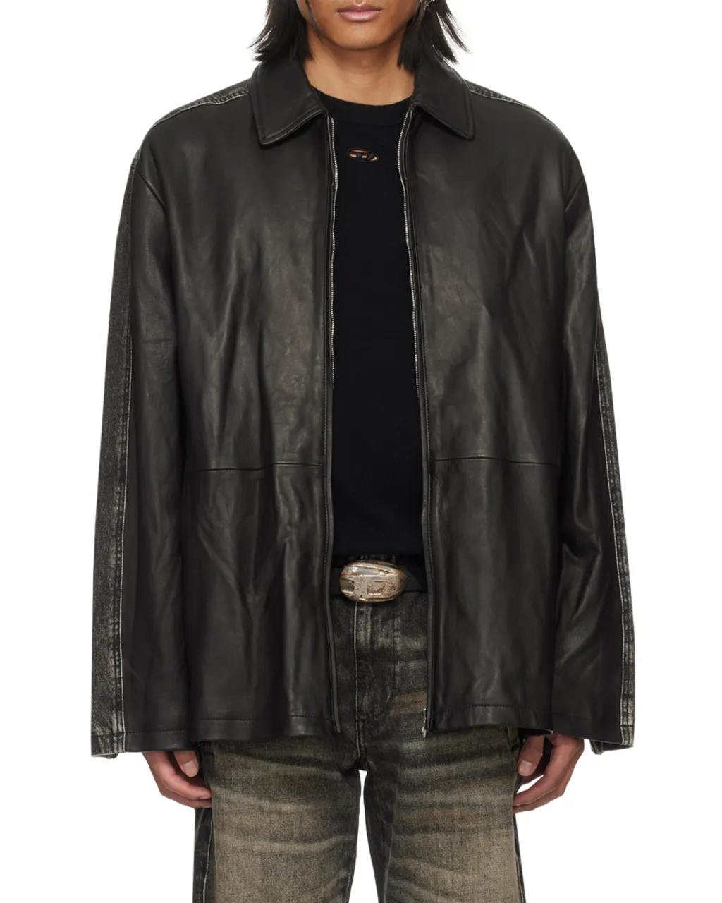 L-Stoller Leather Jacket