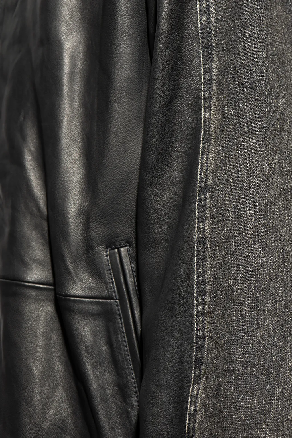 L-Stoller Leather Jacket