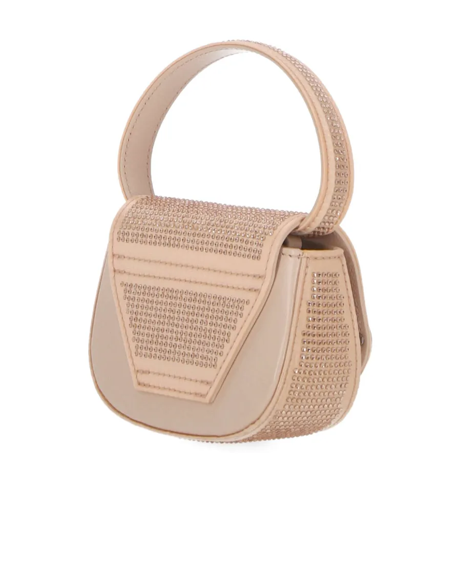 Mini 1Dr Crystal-Embellished Crossbody Bag