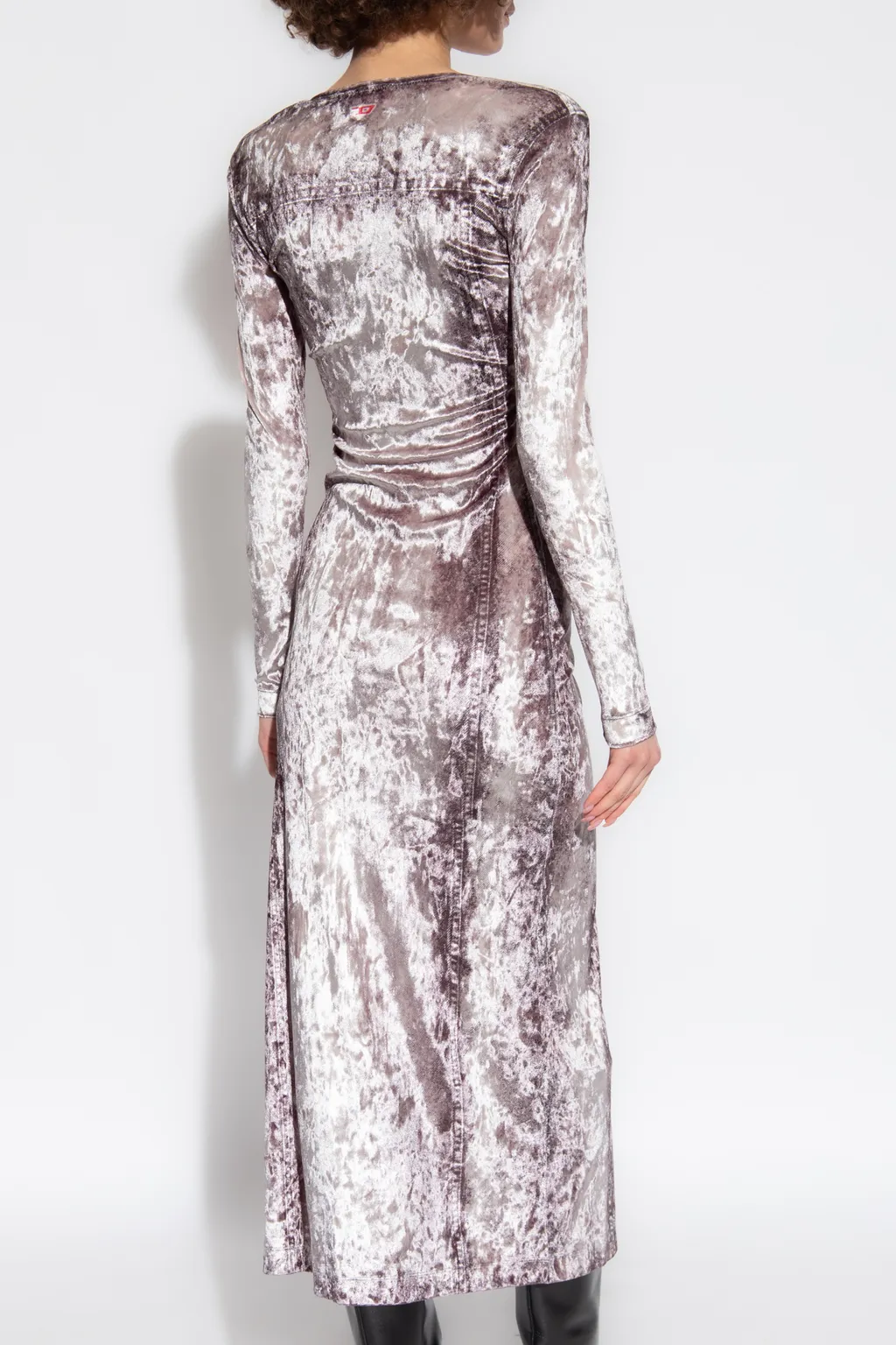 D Martel V-Neck Midi Dress