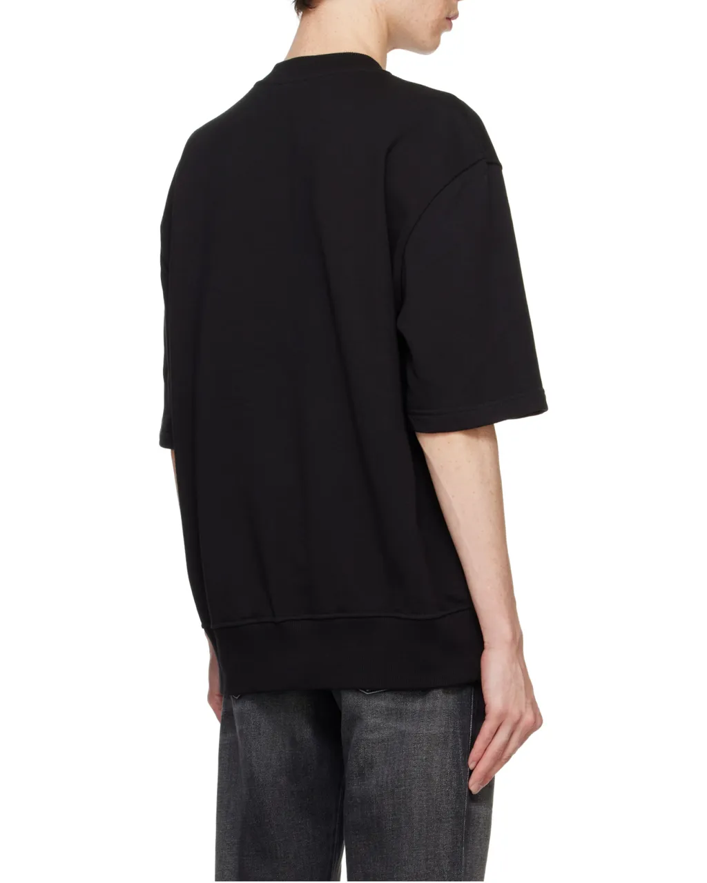 Oval D Logo-Plaque Cotton T-Shirt