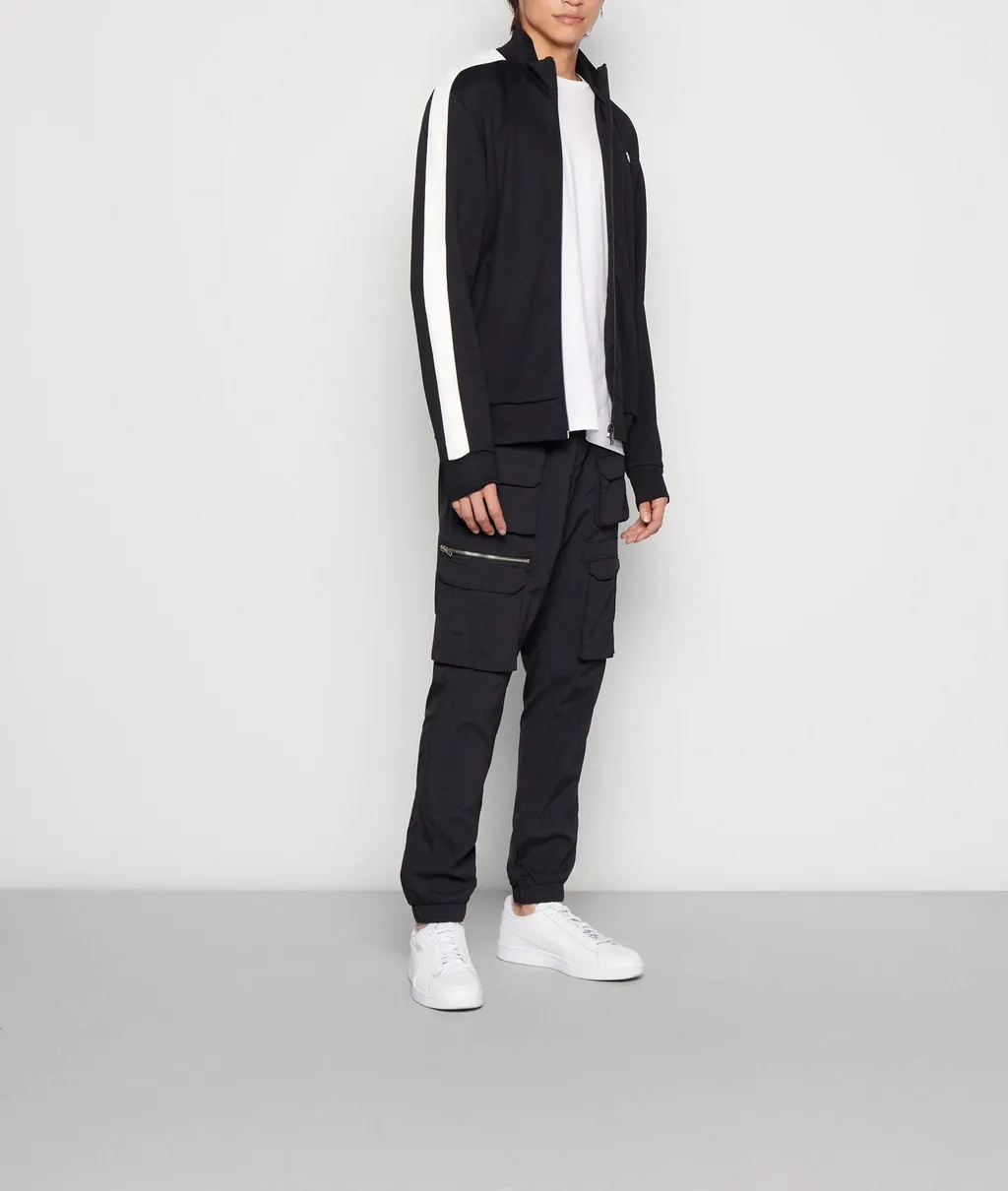 Letter D Zipper Sweater