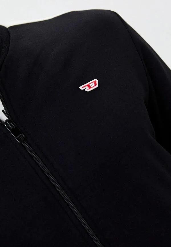 Letter D Zipper Sweater