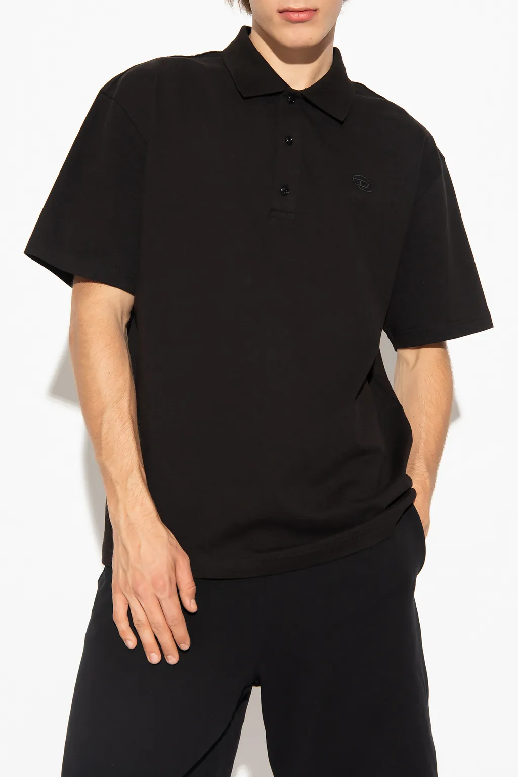 Oval D Short-Sleeved Polo Shirt