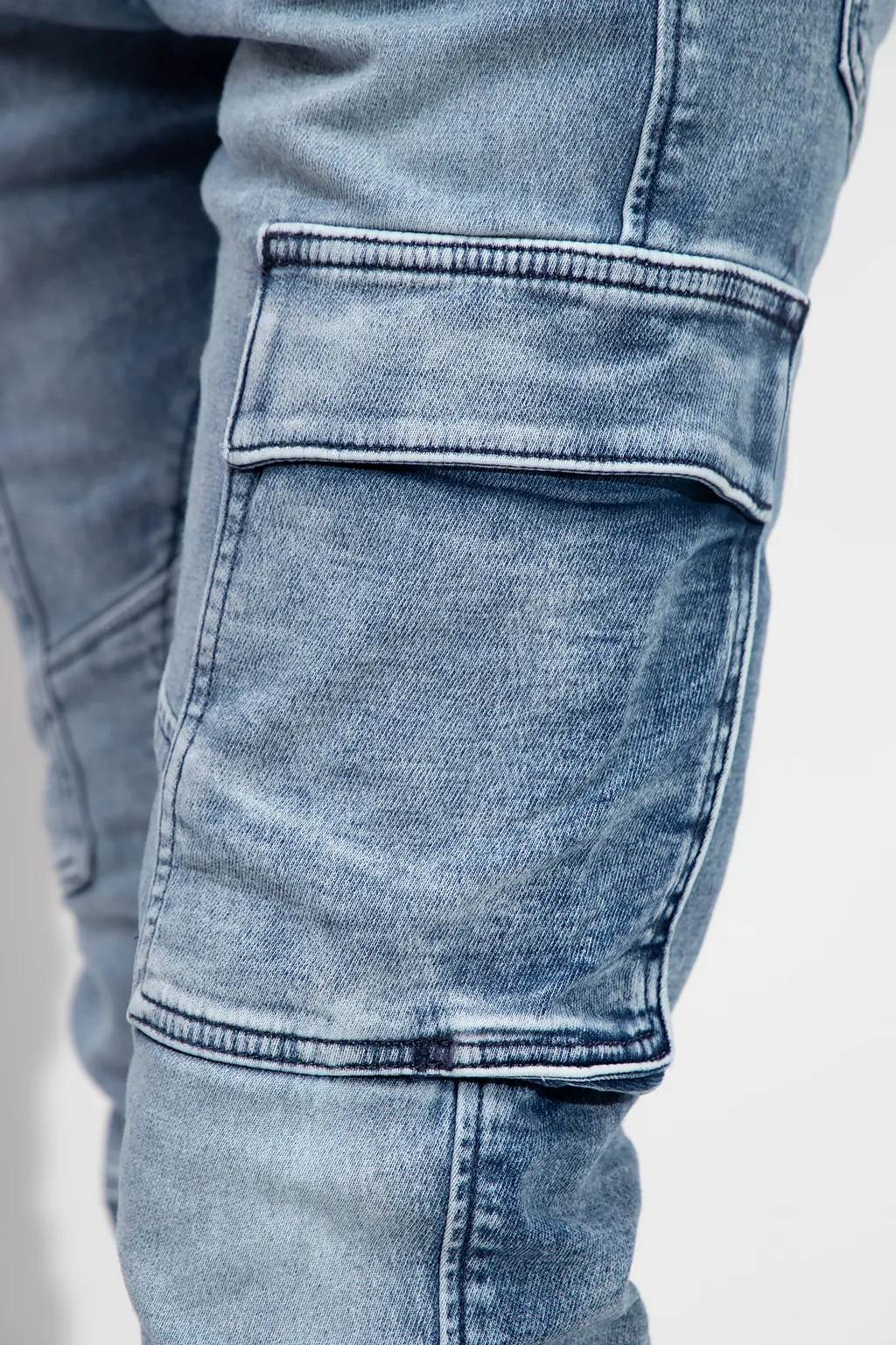 D-Ursy Drawstring Tapered Jeans